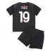 Cheap AC Milan Theo Hernandez #19 Home Football Kit Children 2022-23 Short Sleeve (+ pants)